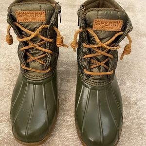 Sperry Saltwater Quilted Duck Boot